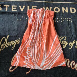 Y2K Garage strapless summer dress